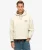 Utility Sport Hoodie met Logo en Losse Pasvorm Crème