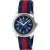 Gucci YA142304 GG2570 Heren 41mm Blauw Canvas Horloge – Stijlvol & Duurzaam