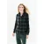 Caroll geruit blouse antraciet