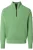 Redmond Casual Half-Zip Sweater groen, Effen