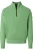 Redmond Casual Half-Zip Sweater groen, Effen