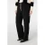 MS Mode straight regular waist broek zwart