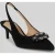 Lauren Ralph Lauren Pumps met strassapplicatie van runder nappa
