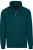 TRIGEMA Half-Zip Sweater groen, Effen