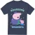 Peppa Pig Unisex volwassen roarsome opa varken t-shirt