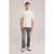 We Fashion 5-pocket Mid Waist Grey