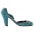 Marc Jacobs pumps met studs en enkelbandje in turquoise suède