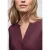 Street One Dames Blouse met glitterdetail in Rood