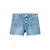 Mango Kids short medium blue denim