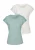 VIVANCE Shirt  mintgroen / wit
