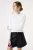 Zwarte leather look short