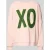 miss goodlife Oversized sweatshirt met paillettenversiering model ‘XO’