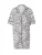 TOPSHOP Blousejurk  zwart / wit