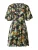 Nasty Gal Zomerjurk  geel / lichtgroen / oranje / zwart