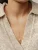 Hey Happiness Ketting ‘Pearl Drop’  zilver