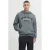 JACK & JONES hoodie grijsblauw
