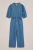 Blue Ridge – Meisjes denim jumpsuit – Regular fit – Blauw – Katoen –