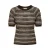 JDY gebreide gestreepte top – bruin