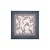 Mango bandana met all over print blauw/roze