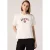 Levi’s T-shirt met borduursels – ecru