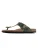 Bayton Teenslippers ‘MERCURE’  lichtbruin / lichtgroen / donkergroen / zwart