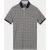 Baileys Polo heren Blauw Poloshirt 2-tone Pique, Print 615230/650