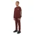 Malelions sweater met backprint – donkerrood