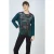 Batwing Top met print