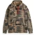 Scotch & Soda Loose-fit Overdyed All-over Printed Hoodie Plaza Taupe