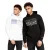 Crosshatch Heren Englow Hoodie (Set van 2) (Zwart/Wit)