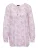 Goldner Blouse  lichtlila / parelwit