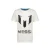 Vingino x Messi T-shirt Hogo met printopdruk wit