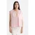 Scotch & Soda Drapey V-neck T-shirt Burnished Lilac