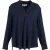 Diane Von Furstenberg Sanorah geplooide blouse in marineblauwe zijde