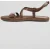 LK Bennett Fls Indie Multi Strap Esp Chocolate