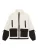 Johnny Urban Fleece jas ‘Carson’  crème / zwart