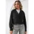 Korte Fitted Polyester Trenchcoat met Hemdkragen
