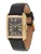 FOSSIL Analoog horloge ‘CARRAWAY’  goud / zwart