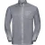Russell Collectie Heren Lange Mouw Easy Care Oxford Shirt (Zilvergrijs)