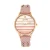 Sophie & Freda Tucson horloge met leren band en Swarovski-kristallen