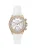 GUESS Analoog horloge ‘Victoria’  goud / wit