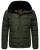 STONE HARBOUR Winterjas ‘Witaas’  groen / olijfgroen