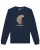 Watapparel Sweatshirt ‘Fahrradbär’  navy / nachtblauw / gemengde kleuren