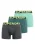 Superdry & Co Boxershorts  groen gemêleerd
