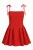WOMAN VISION Jurk  rood