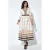 Florale Maxi Jurk met Ceintuur