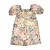 Bloemenjurk met korte mouw 601084 meisjes