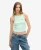 Superdry Vrouwen Essential Logo Racer Hemdtopje met Strepen Groen