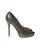 Jimmy Choo Dahlia Platform Peep Toe Pumps in Zilver Glitter