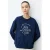 Grace & Mila sweater met tekst – marineblauw